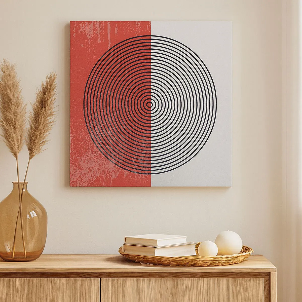 Obraz na płótnie - W samo sedno - 30x30 cm