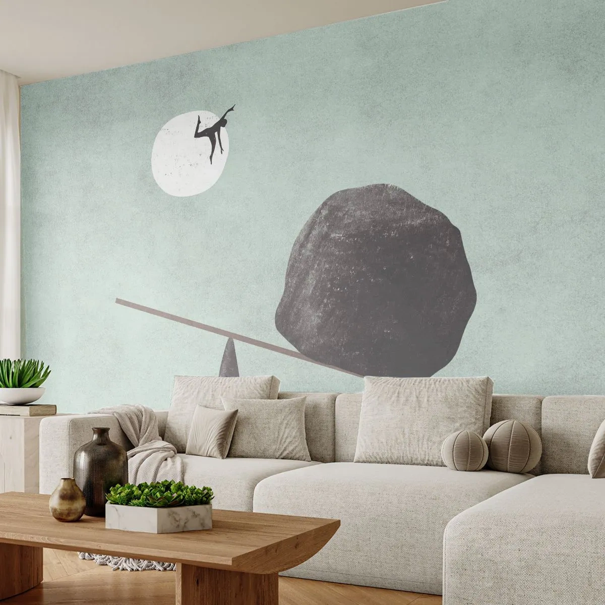 Fototapeta Samoprzylepna Deluxe Sticker - Spełnione marzenie - Abstrakcja, Sztuka, Człowiek - 500x350 cm