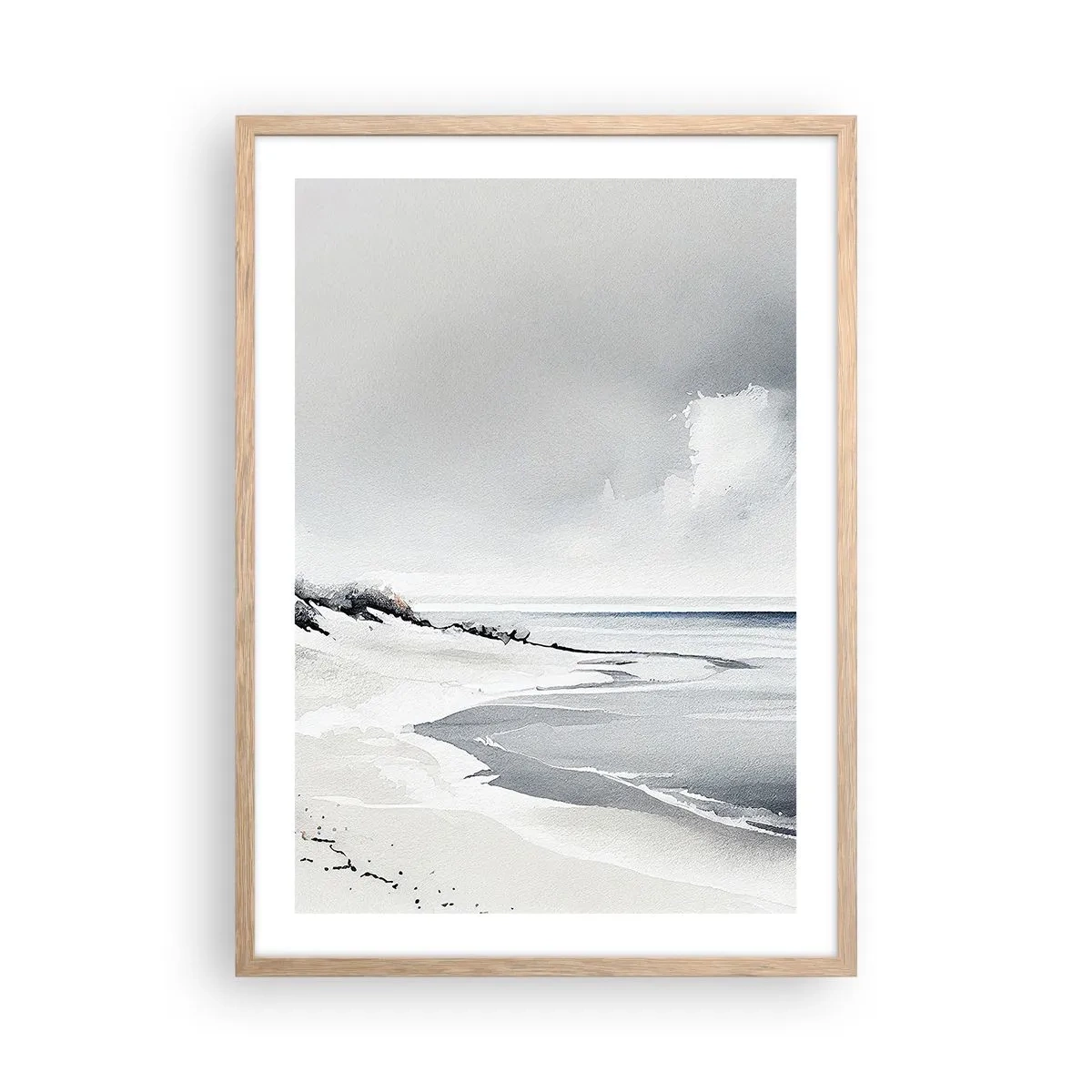 Plakat w ramie jasny dąb - Od zawsze razem - 50x70 cm
