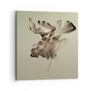 Obraz na płótnie - Łagodna siła spokoju - 70x70 cm