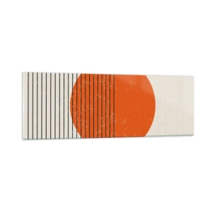 Obraz na szkle - Zawsze słońce - 90x30 cm