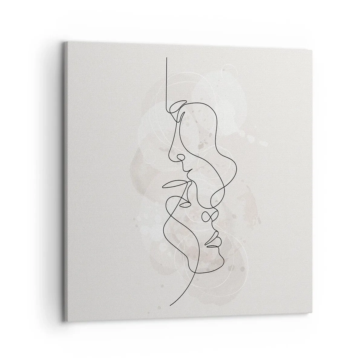 Obraz na płótnie - Splątani w uścisku - 50x50 cm