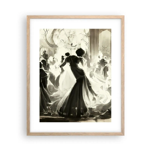Plakat w ramie jasny dąb - Wielka maskarada - 40x50 cm