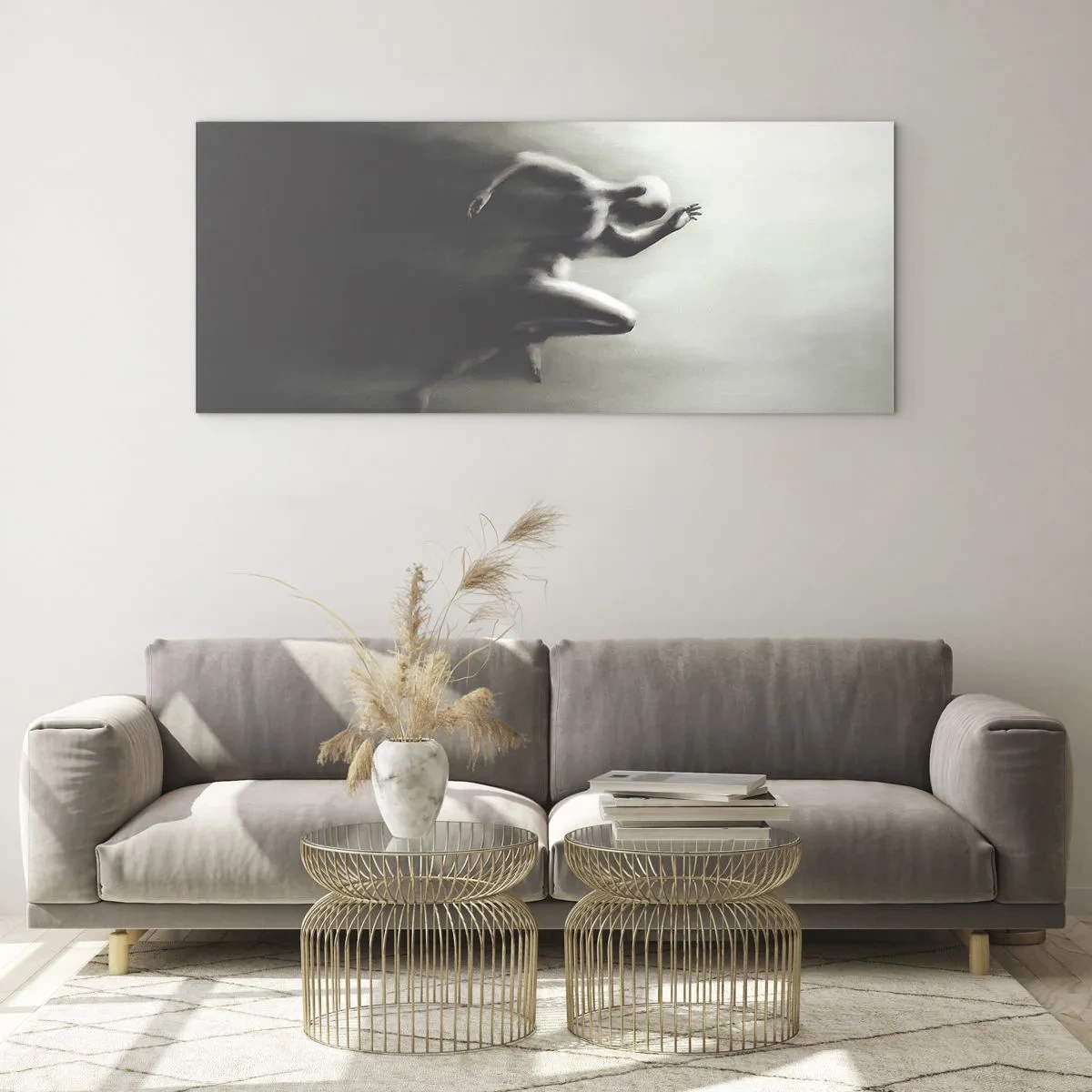 Obraz na szkle - Niepowstrzymany - 100x40 cm