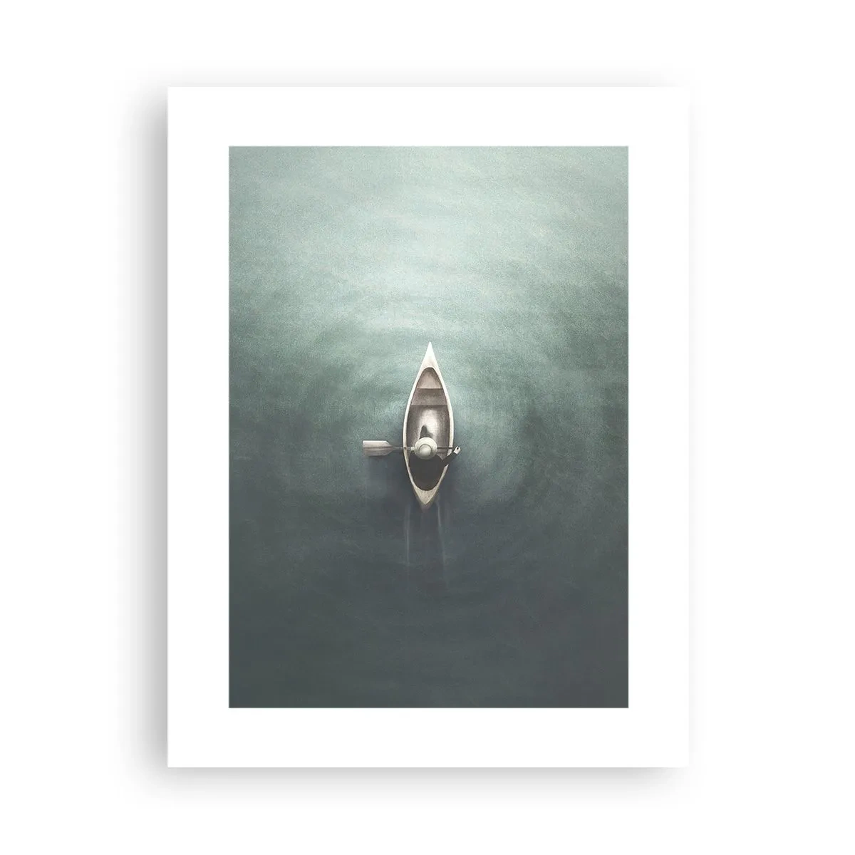 Plakat - Przez księżycowe jezioro - 30x40 cm