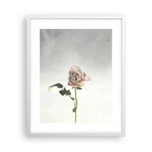 Plakat w białej ramie - Powitanie wiosny - 40x50 cm