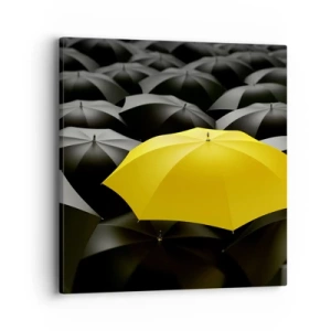 Obraz na płótnie - Żegnaj smutku - 40x40 cm