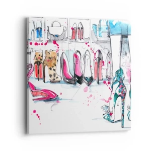 Obraz na płótnie - Sezamie, otwórz się - 40x40 cm