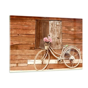 Obraz na szkle - Zaraz wracam - 120x80cm - Zaraz wracam - Nowoczesna dekoracja ścienna do salonu, kuchni i sypialni ARTTOR