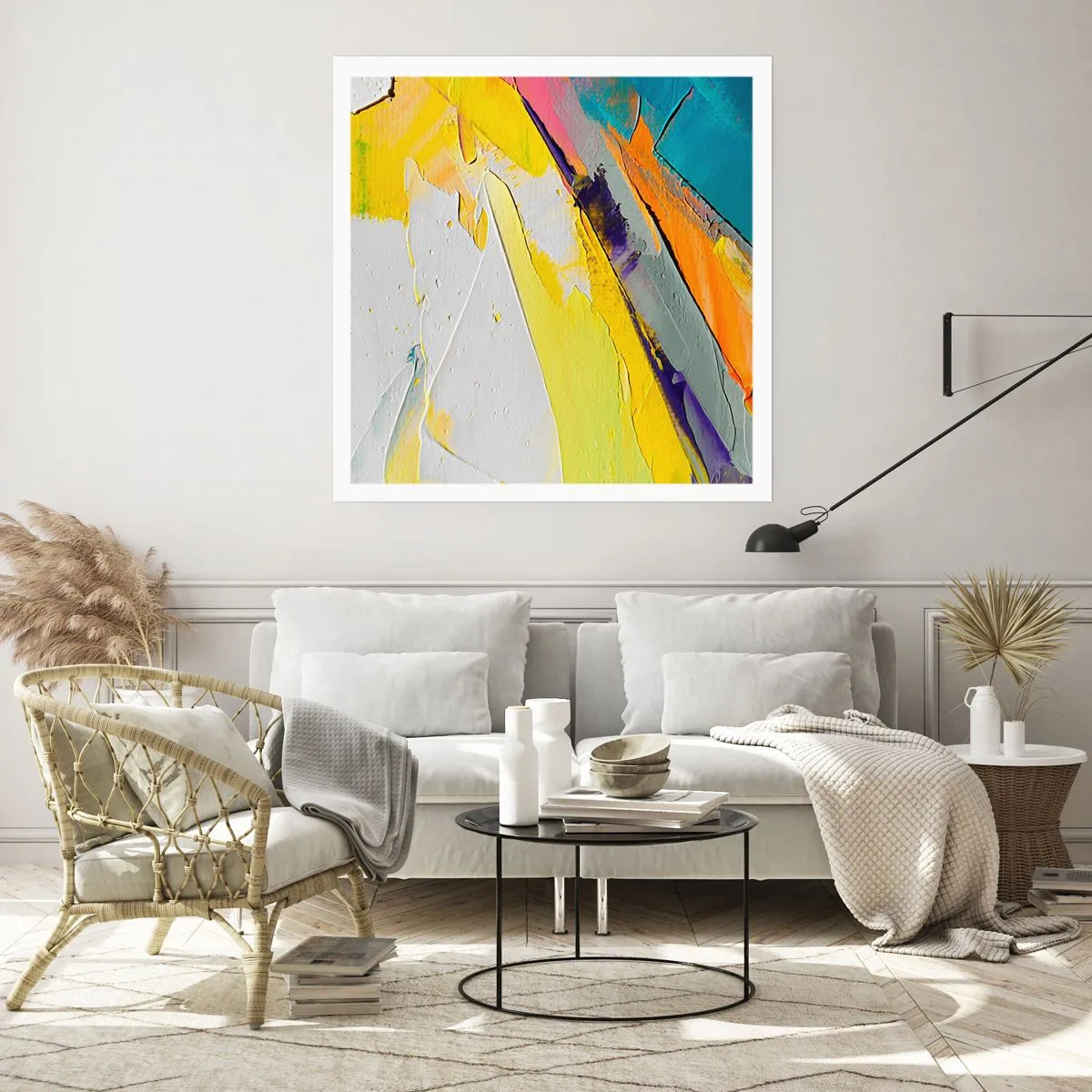 Plakat - Anatomia światła - 30x30 cm