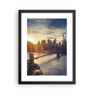 Plakat w czarnej ramie - Pomnik kultury Zachodu - 30x40 cm