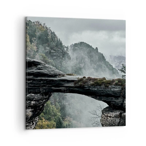 Obraz na płótnie - Zaraz się zacznie przygoda - 50x50 cm