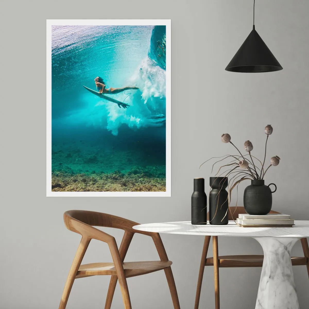 Plakat - Podwodny świat - 40x50 cm