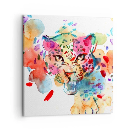 Obraz na płótnie - Piękna i bestia - 60x60 cm