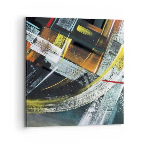 Obraz na płótnie - Energia ruchu - 70x70 cm