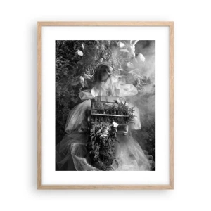 Plakat w ramie jasny dąb - Sama Matka – Natura - 40x50 cm