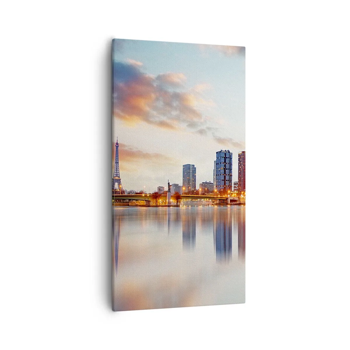 Obraz na płótnie - Monumentalny spokój Paryża - 55x100 cm