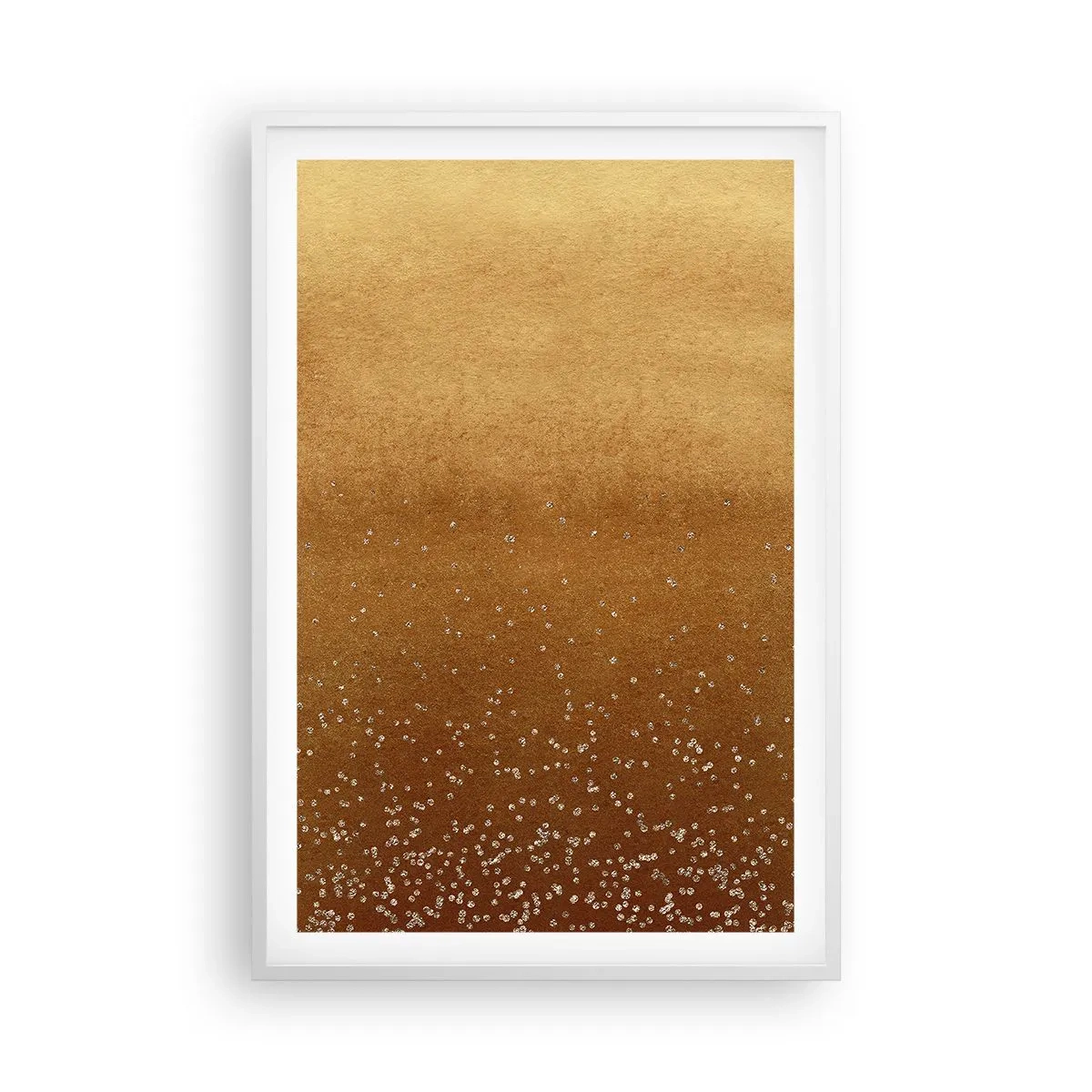 Plakat w białej ramie - Narodziny światła - 61x91 cm