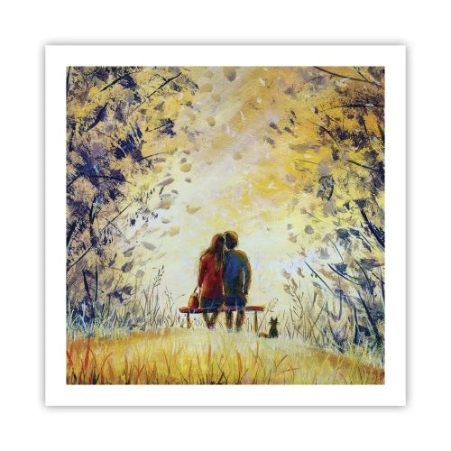 Plakat - Magiczna chwila - 60x60 cm