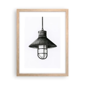 Plakat w ramie jasny dąb - Jak przed laty… - 30x40 cm