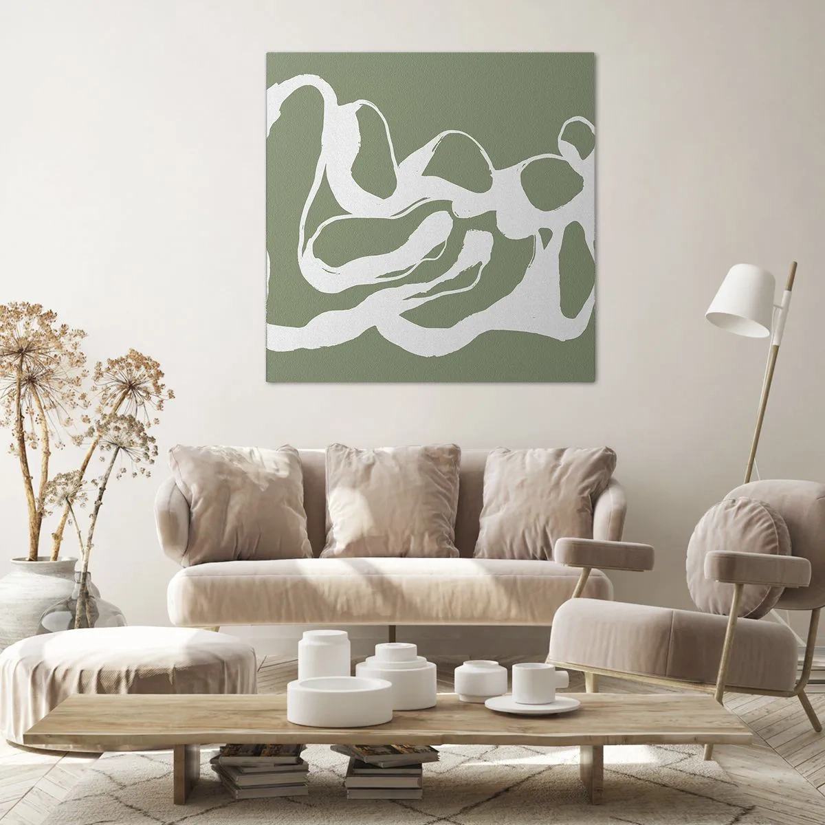 Obraz na płótnie - Wołanie przestrzeni - 40x40 cm