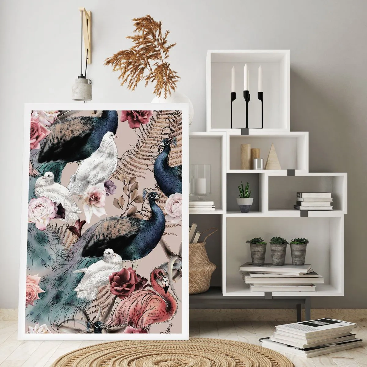 Plakat - W pałacowym ogrodzie - 70x100 cm