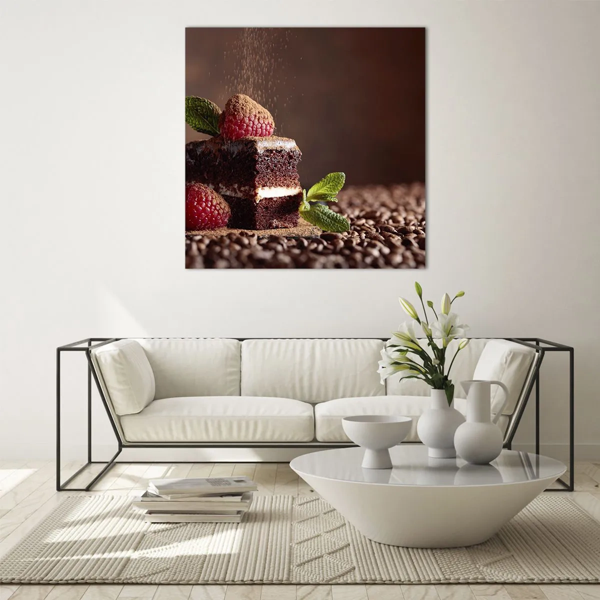 Obraz na szkle - Życie jest słodkie - 50x50 cm