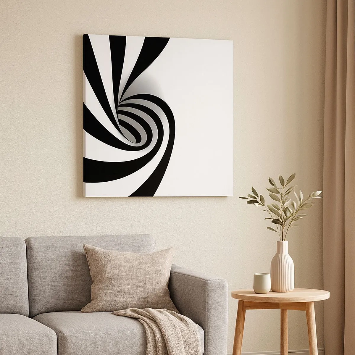 Obraz na płótnie - A jednak się kręci - 30x30 cm