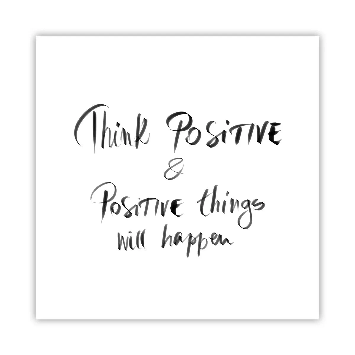 Plakat - Jak żyć? - 40x40 cm