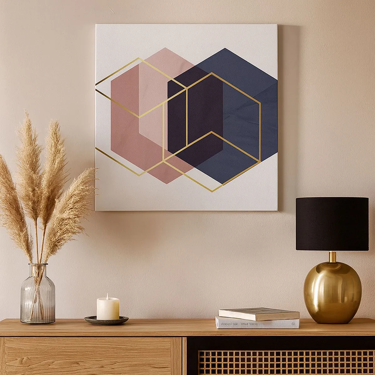 Obraz na płótnie - Siła prostoty - 30x30 cm