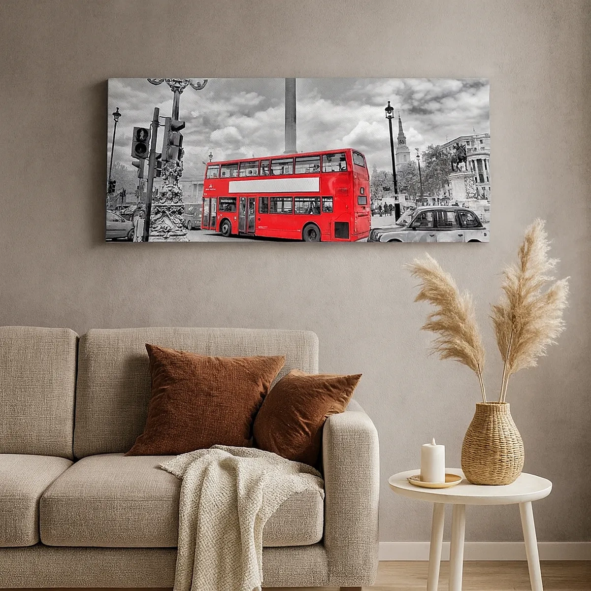 Obraz na płótnie - Prawdziwy krwioobieg miasta - 30x30 cm