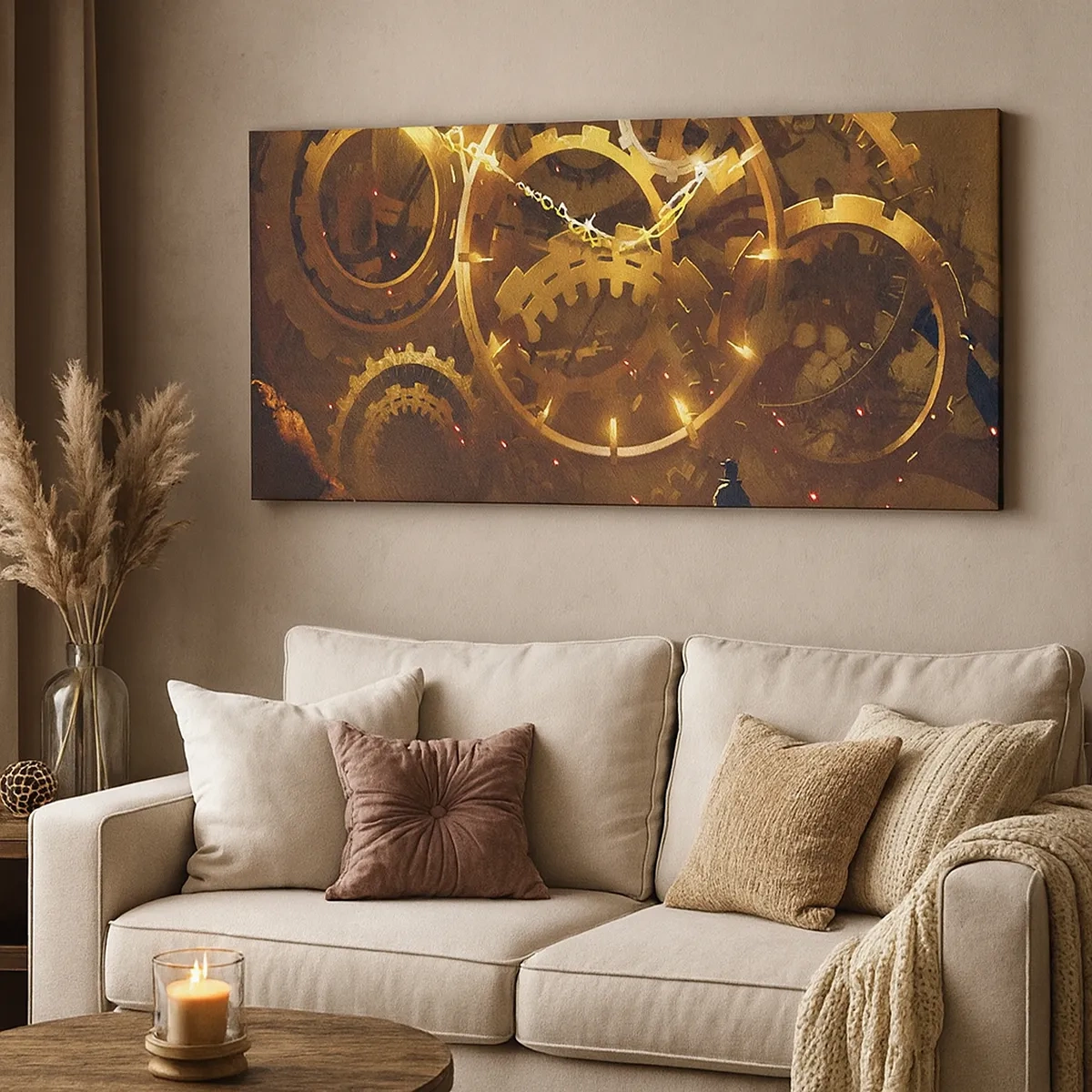 Obraz na płótnie - U źródeł czasu - 30x30 cm