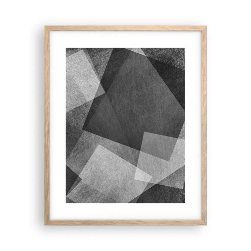 Plakat w ramie jasny dąb - Odwieczny symbol trwałości i porządku - 40x50 cm