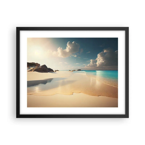 Plakat w czarnej ramie - Wymarzony dzień - 50x40 cm