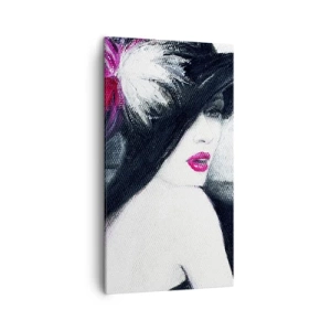 Obraz na płótnie - Zawsze tajemnica - 45x80 cm