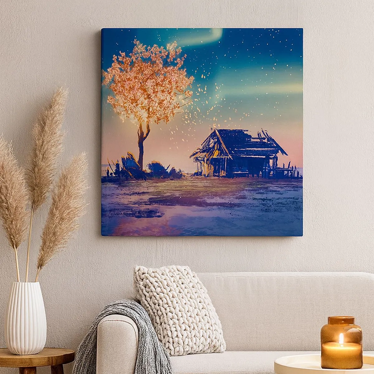 Obraz na płótnie - Natura nie przemija - 30x30 cm