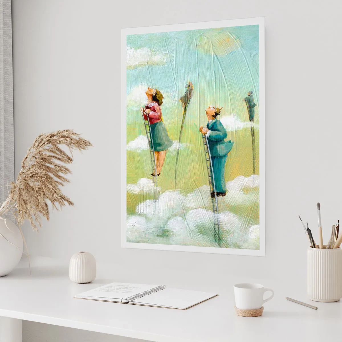 Plakat - Za swoim marzeniem - 70x100 cm