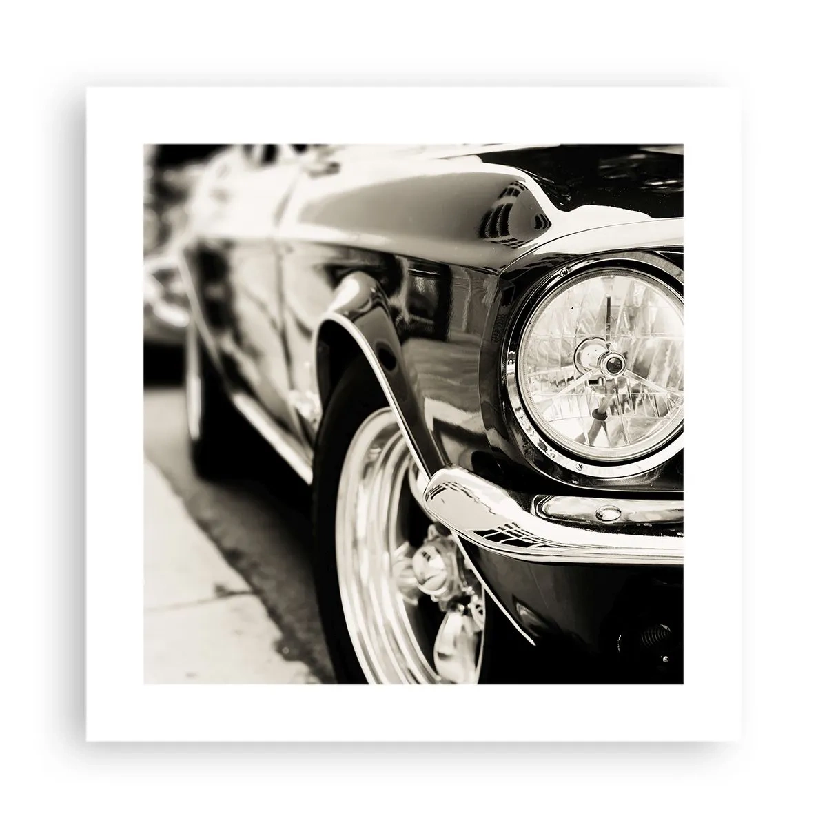 Plakat - Nieprzemijający blask - 40x40 cm