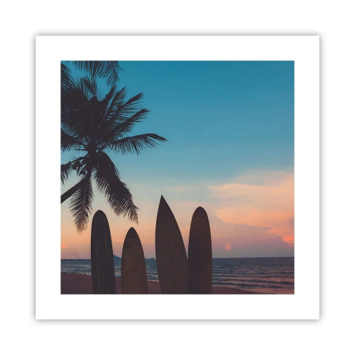 Plakat - Jutro też będzie zabawa - 40x40 cm