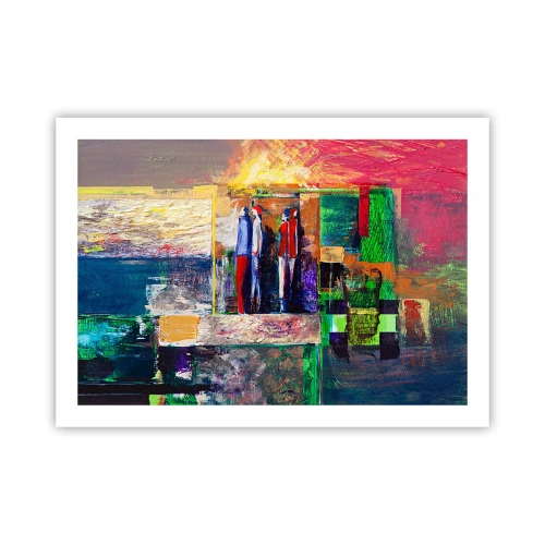 Plakat - Relacje i emocje - 70x50 cm