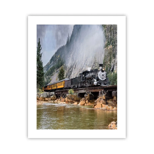 Plakat - A dokąd to? Dokąd? - 40x50 cm