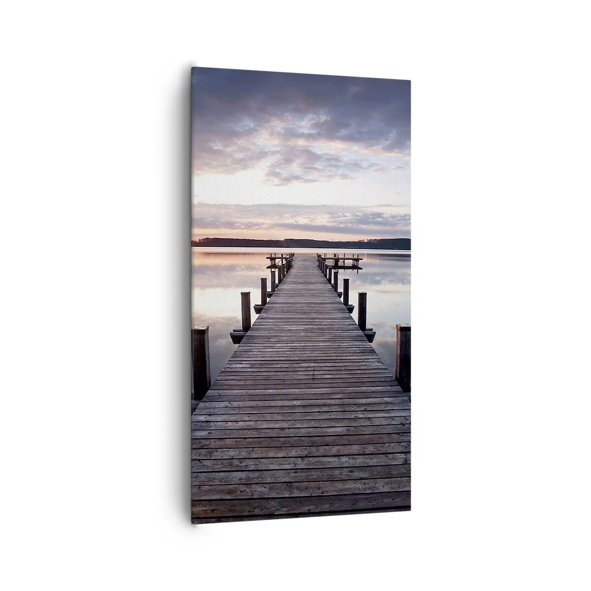 Obraz na płótnie - Cicha granica dnia i nocy - 65x120 cm