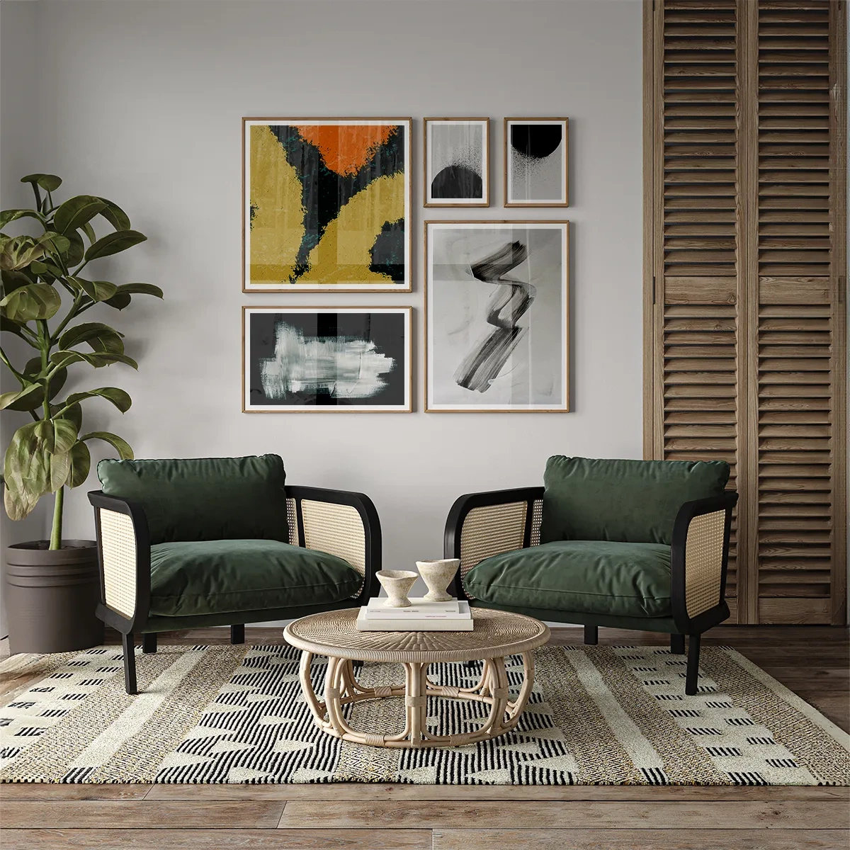 Internal equilibrium - Inspiracja do salonu