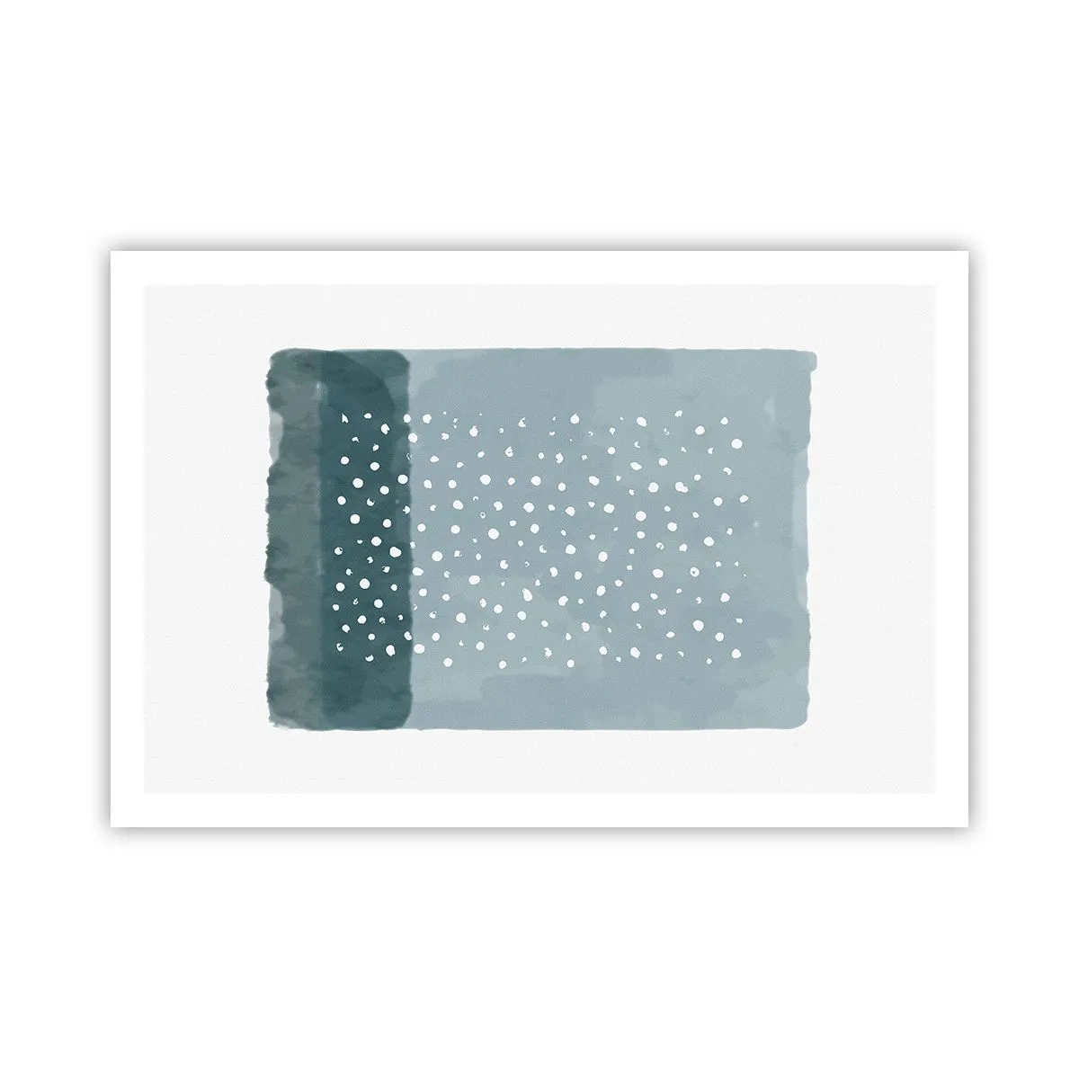 Plakat - Wyrosłe na błękicie - 91x61 cm