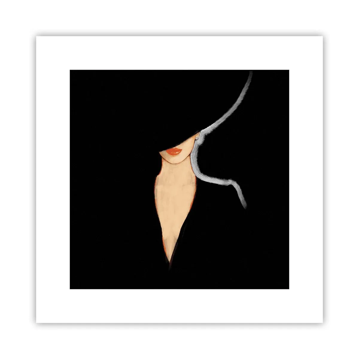 Plakat - Elegancja i styl - 30x30 cm