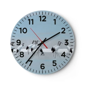 Zegar ścienny - Po gorącym dniu - 30x30 cm