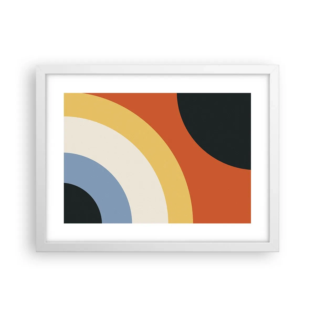 Plakat w białej ramie - Ku sobie - 40x30 cm