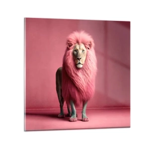 Obraz na szkle - I już się nie boisz - 70x70 cm