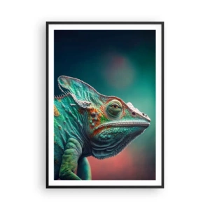 Plakat w czarnej ramie - Widzisz mnie? Niedobrze… - 70x100 cm