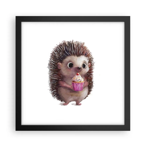 Plakat w czarnej ramie - Święto jest co dzień - 30x30 cm